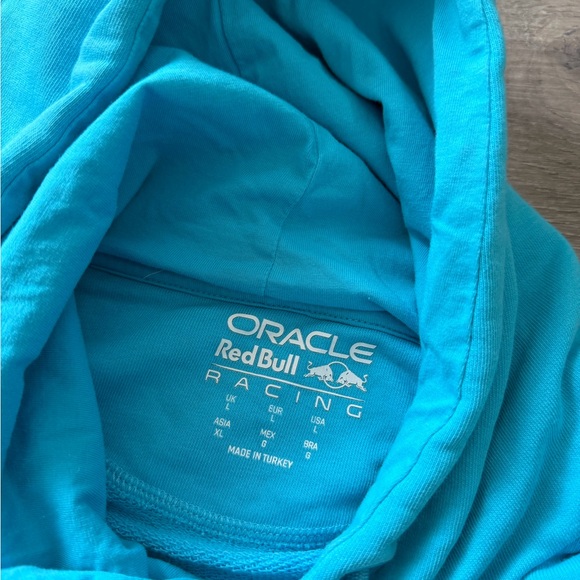 Oracle Red Bull Racing Turquoise Hoodie - Picture 3 of 4